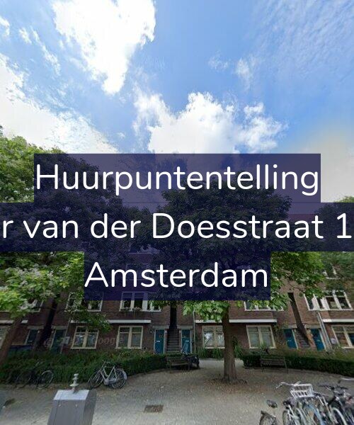 Foto gevel Huurpuntentelling voor Pieter van der Doesstraat 118-2, Amsterdam