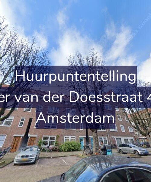Foto gevel Huurpuntentelling voor Pieter van der Doesstraat 43-2, Amsterdam