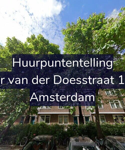 Foto gevel Huurpuntentelling voor Pieter van der Doesstraat 108-3, Amsterdam