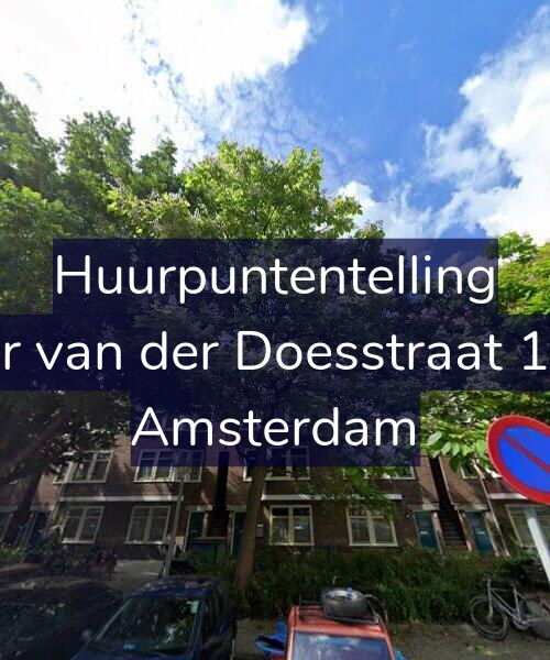 Foto gevel Huurpuntentelling voor Pieter van der Doesstraat 122-1, Amsterdam