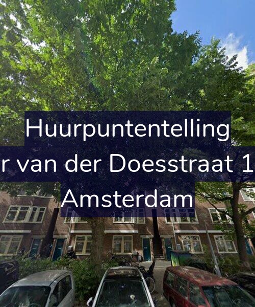 Foto gevel Huurpuntentelling voor Pieter van der Doesstraat 124-2, Amsterdam