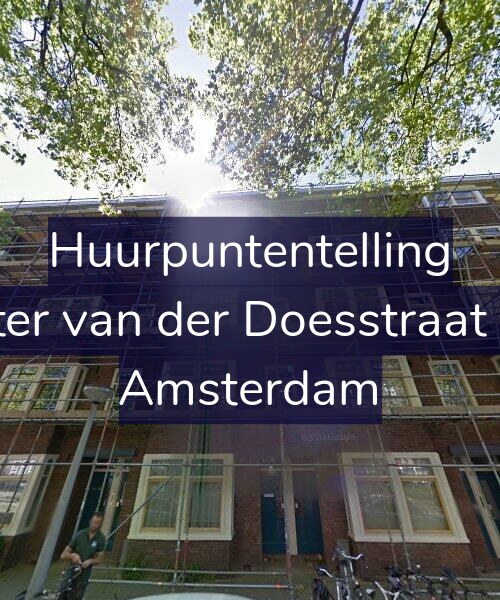 Foto gevel Huurpuntentelling voor Pieter van der Doesstraat 8-1, Amsterdam