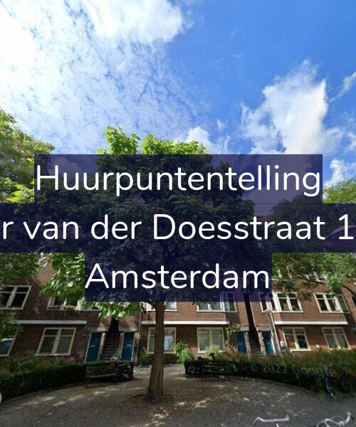 Foto gevel Huurpuntentelling voor Pieter van der Doesstraat 116-2, Amsterdam