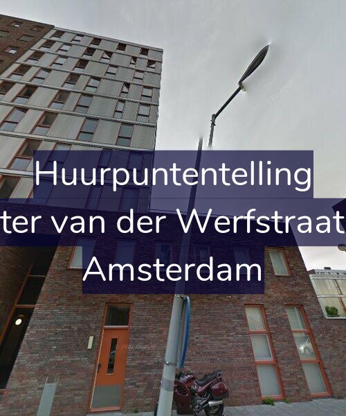 Foto gevel Huurpuntentelling voor Pieter van der Werfstraat 80, Amsterdam