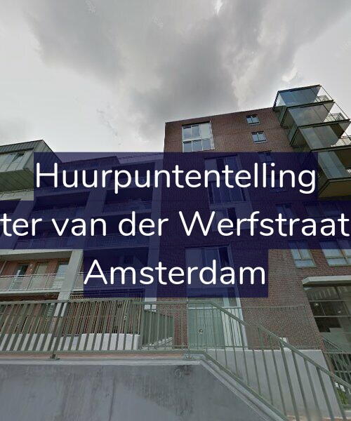 Foto gevel Huurpuntentelling voor Pieter van der Werfstraat 25, Amsterdam