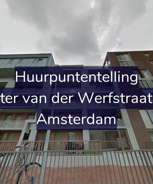 Foto gevel Huurpuntentelling voor Pieter van der Werfstraat 61, Amsterdam