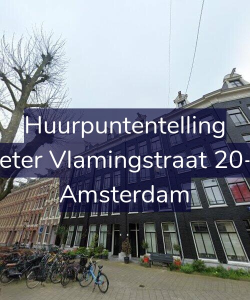 Foto gevel Huurpuntentelling voor Pieter Vlamingstraat 20-H, Amsterdam