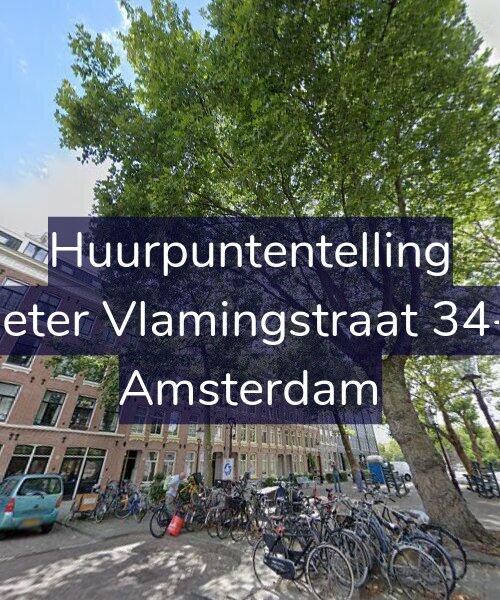 Foto gevel Huurpuntentelling voor Pieter Vlamingstraat 34-1, Amsterdam