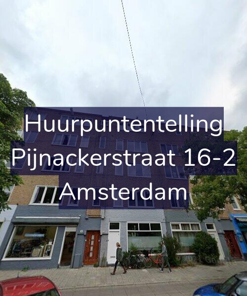 Foto gevel Huurpuntentelling voor Pijnackerstraat 16-2, Amsterdam