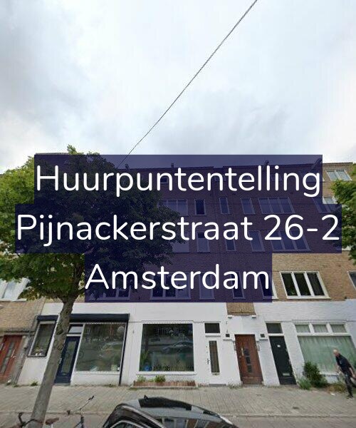Foto gevel Huurpuntentelling voor Pijnackerstraat 26-2, Amsterdam