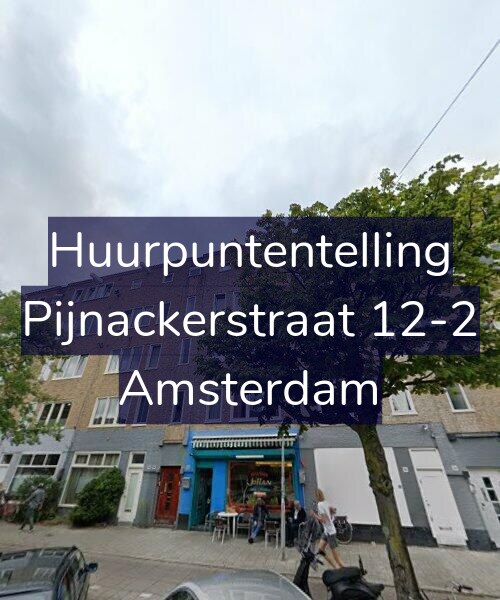 Foto gevel Huurpuntentelling voor Pijnackerstraat 12-2, Amsterdam