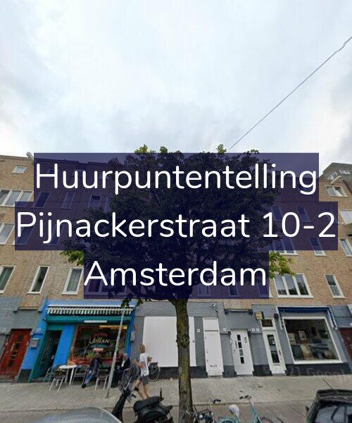 Foto gevel Huurpuntentelling voor Pijnackerstraat 10-2, Amsterdam