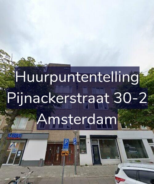 Foto gevel Huurpuntentelling voor Pijnackerstraat 30-2, Amsterdam