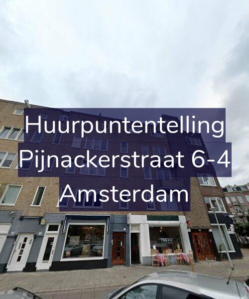 Foto gevel Huurpuntentelling voor Pijnackerstraat 6-4, Amsterdam