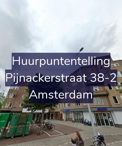 Foto gevel Huurpuntentelling voor Pijnackerstraat 38-2, Amsterdam