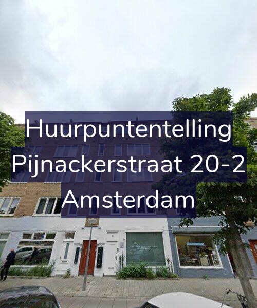 Foto gevel Huurpuntentelling voor Pijnackerstraat 20-2, Amsterdam