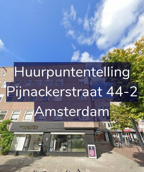 Foto gevel Huurpuntentelling voor Pijnackerstraat 44-2, Amsterdam