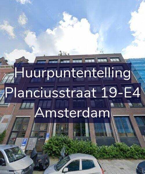 Foto gevel Huurpuntentelling voor Planciusstraat 19-E4, Amsterdam