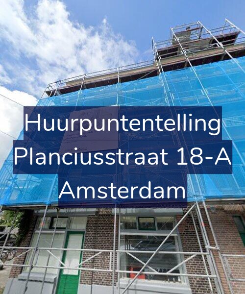 Foto gevel Huurpuntentelling voor Planciusstraat 18-A, Amsterdam