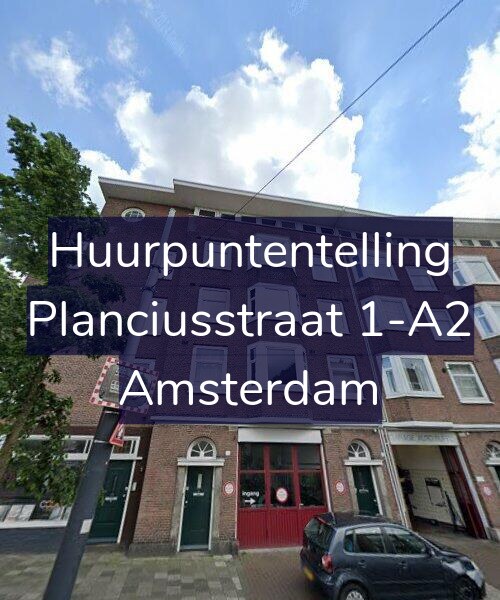 Foto gevel Huurpuntentelling voor Planciusstraat 1-A2, Amsterdam