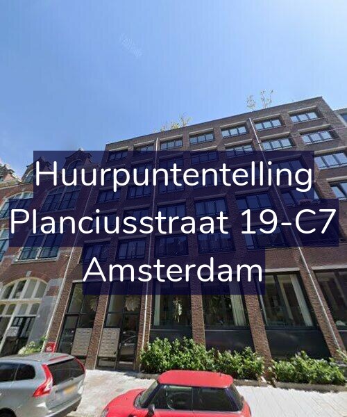 Foto gevel Huurpuntentelling voor Planciusstraat 19-C7, Amsterdam