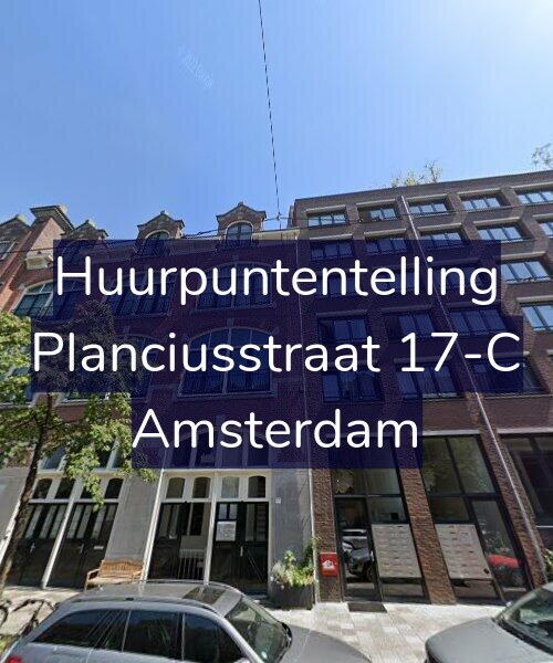 Foto gevel Huurpuntentelling voor Planciusstraat 17-C, Amsterdam