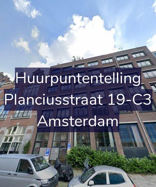 Foto gevel Huurpuntentelling voor Planciusstraat 19-C3, Amsterdam