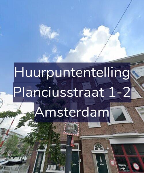 Foto gevel Huurpuntentelling voor Planciusstraat 1-2, Amsterdam