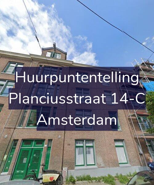 Foto gevel Huurpuntentelling voor Planciusstraat 14-C, Amsterdam