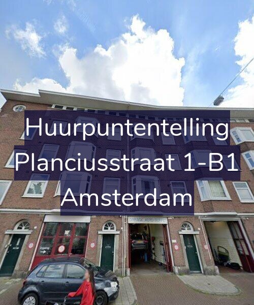 Foto gevel Huurpuntentelling voor Planciusstraat 1-B1, Amsterdam