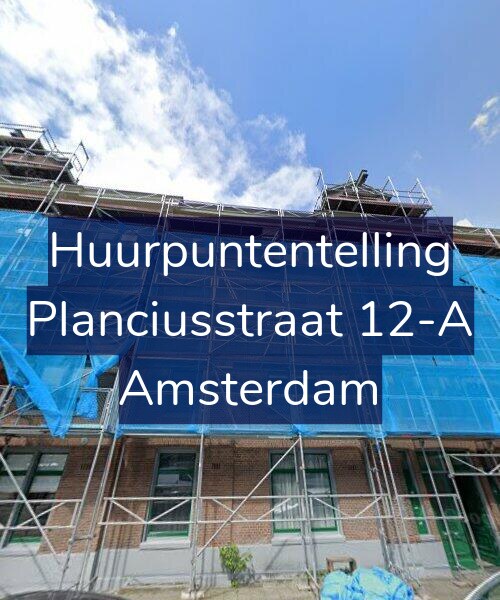 Foto gevel Huurpuntentelling voor Planciusstraat 12-A, Amsterdam