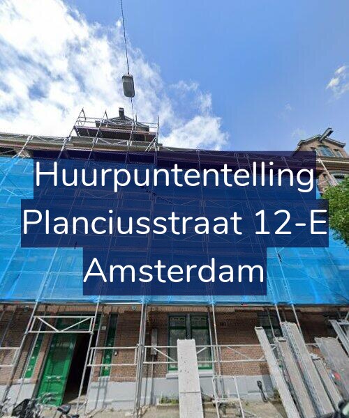 Foto gevel Huurpuntentelling voor Planciusstraat 12-E, Amsterdam