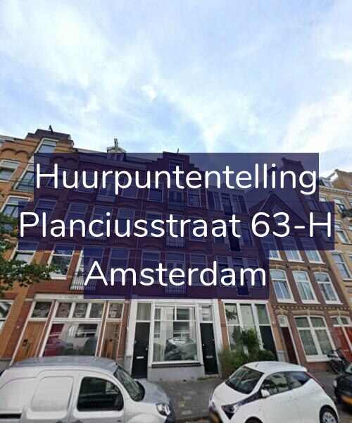 Foto gevel Huurpuntentelling voor Planciusstraat 63-H, Amsterdam