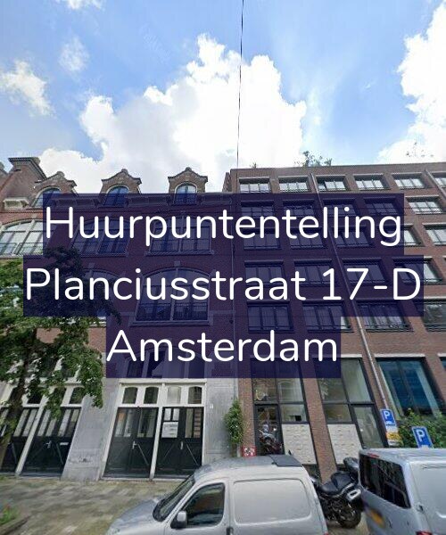Foto gevel Huurpuntentelling voor Planciusstraat 17-D, Amsterdam