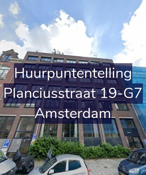 Foto gevel Huurpuntentelling voor Planciusstraat 19-G7, Amsterdam