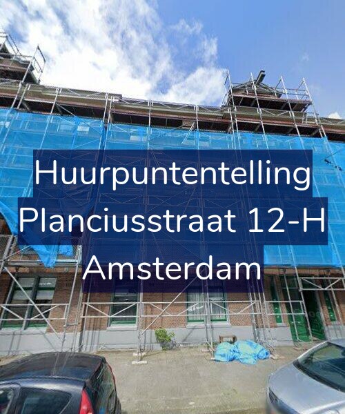 Foto gevel Huurpuntentelling voor Planciusstraat 12-H, Amsterdam