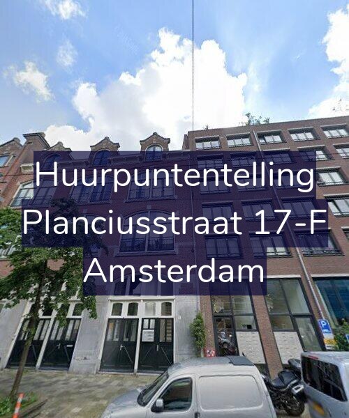 Foto gevel Huurpuntentelling voor Planciusstraat 17-F, Amsterdam