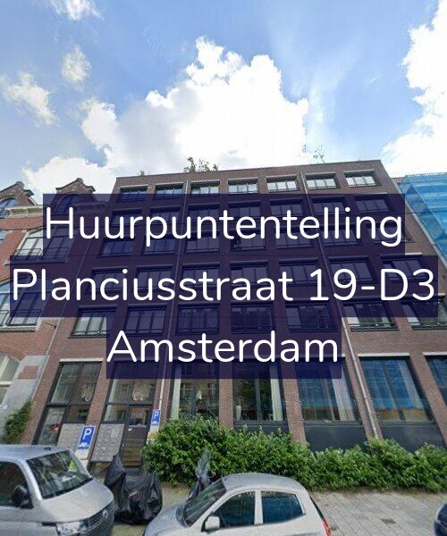 Foto gevel Huurpuntentelling voor Planciusstraat 19-D3, Amsterdam