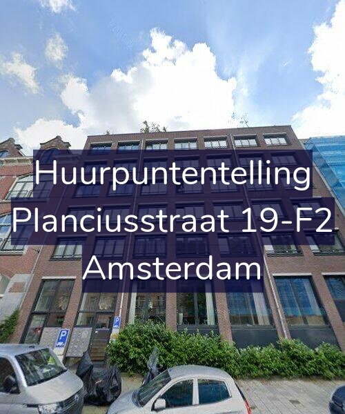 Foto gevel Huurpuntentelling voor Planciusstraat 19-F2, Amsterdam
