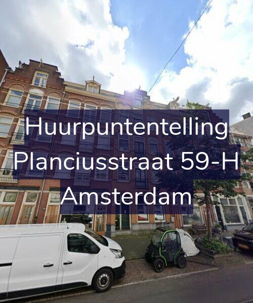 Foto gevel Huurpuntentelling voor Planciusstraat 59-H, Amsterdam