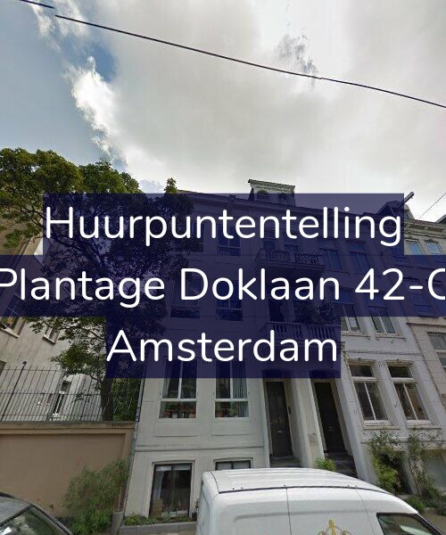 Foto gevel Huurpuntentelling voor Plantage Doklaan 42-C, Amsterdam