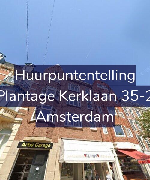 Foto gevel Huurpuntentelling voor Plantage Kerklaan 35-2, Amsterdam