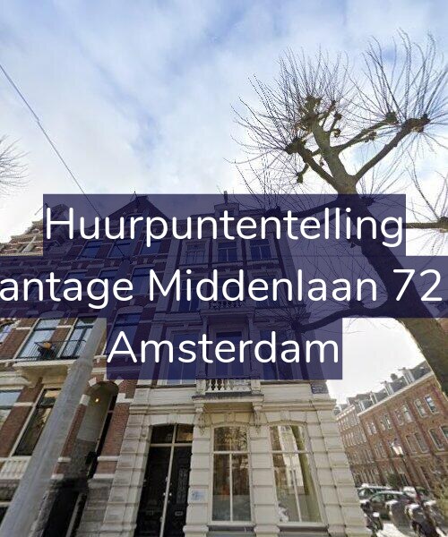 Foto gevel Huurpuntentelling voor Plantage Middenlaan 72-2, Amsterdam