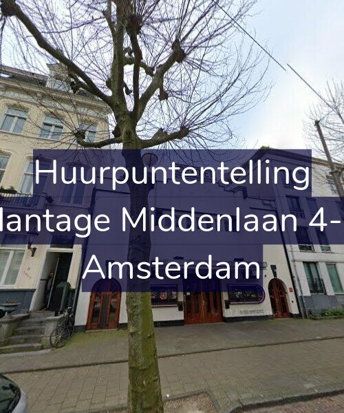 Foto gevel Huurpuntentelling voor Plantage Middenlaan 4-H, Amsterdam