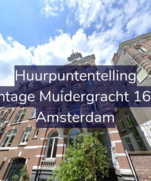 Foto gevel Huurpuntentelling voor Plantage Muidergracht 161-2, Amsterdam