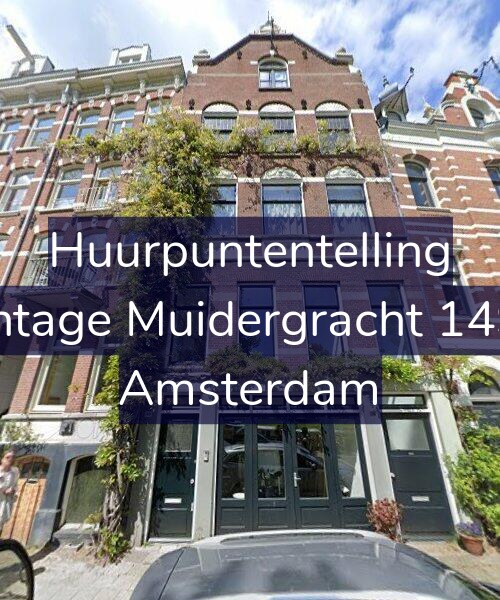 Foto gevel Huurpuntentelling voor Plantage Muidergracht 149-H, Amsterdam