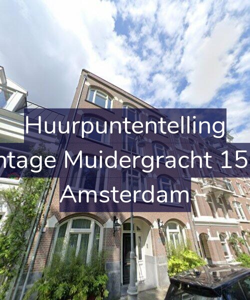 Foto gevel Huurpuntentelling voor Plantage Muidergracht 155-D, Amsterdam