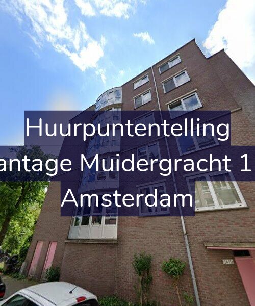 Foto gevel Huurpuntentelling voor Plantage Muidergracht 170, Amsterdam