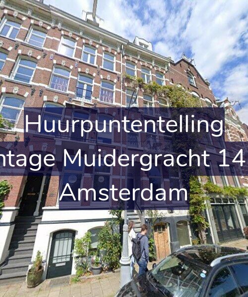 Foto gevel Huurpuntentelling voor Plantage Muidergracht 147-H, Amsterdam