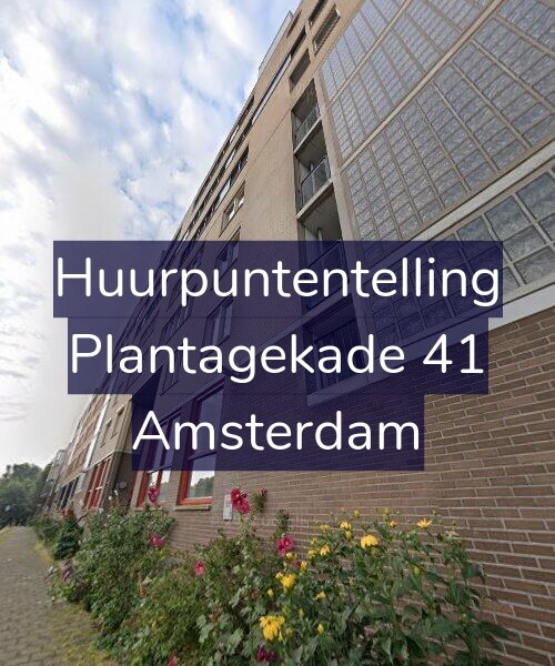 Foto gevel Huurpuntentelling voor Plantagekade 41, Amsterdam